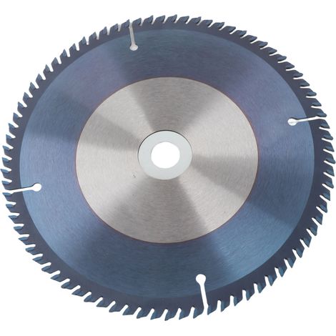Disque de lame de scie circulaire à revêtement bleu pour la coupe du bois, compatible avec les meuleuses d'angle (1852,43080T) (1/5)