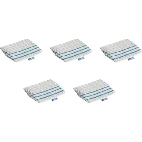 20-teiliges Ersatzmopp-Set, Dampfreinigung, waschbarer Wischmoppbezug, Mikrofaser-Moppbezug (1/4)