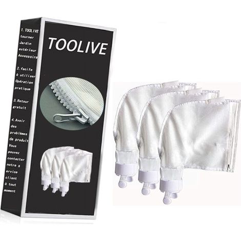 Lot de 3 Sacs de Rechange avec Fermeture Éclair Compatibles avec Polaris 280 480 Sacs en Maille Nylon Multifonctions K13 K16 Polaris (1/5)