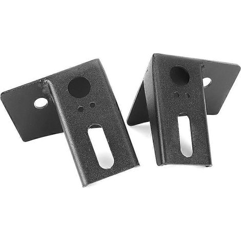Voici une proposition de titre en français (caractères : 185) :
Support de projecteur en métal pour Jeep Wrangler JK 2007-2017, fixation montant A, brackets latéraux, phare LED extérieur, accessoire (1/4)