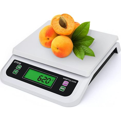 Balance de cuisine électronique 30 kg/1 g, balance alimentaire numérique multifonction pour la pâtisserie maison, la pesée de fruits (1/5)