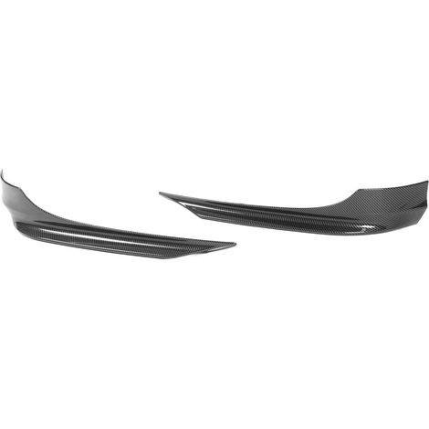 Soillage à Lèvres Avant, Spoiler de Voiture avec Vis et Ruban Adhésif Modèle de Fibre Carbone PP PP Bumper Avant Splateur Menton pour la Lèvre Pare-Chocs pour 3 Séries E90 E90 Berline à 4 Notes (1/5)