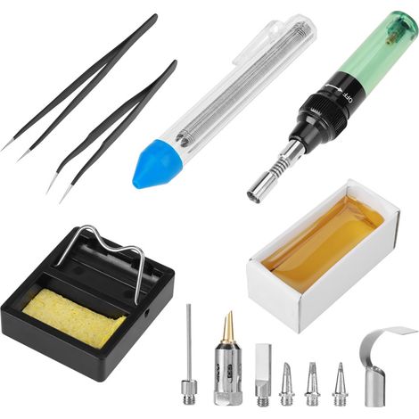 Portable Cordless Gas Butane Soldering Iron Electric Blow Torch Gun Welding Tools