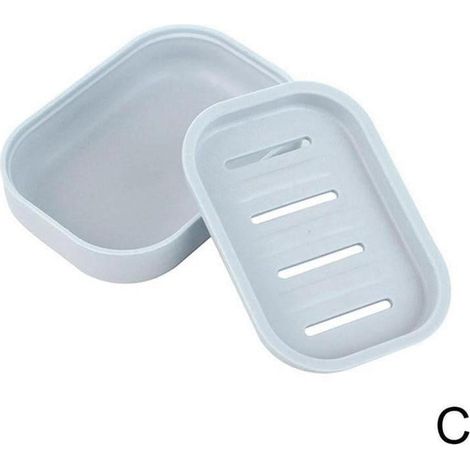 Boite A Savon - Pour Salle De Bain Portable - Voyage Et Déplacement - PP - 10,5 x 7,5 x 2 cm - 1 Unite (1/5)