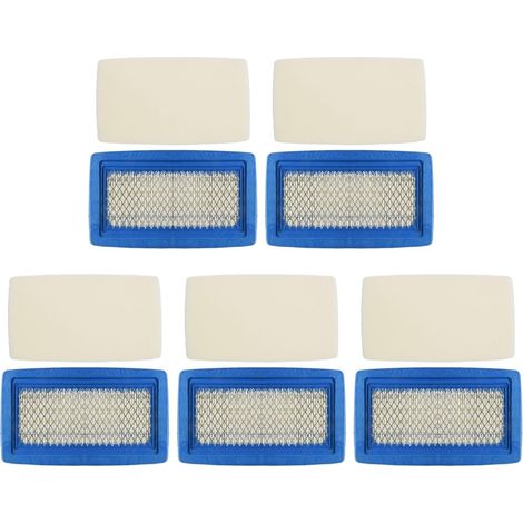 Lot de 5 filtres à air et pré-filtres pour Echo PB 8010 PB 9010 Sac à dos souffleur de feuilles éponge en plastique pour entretien du moteur (1/5)
