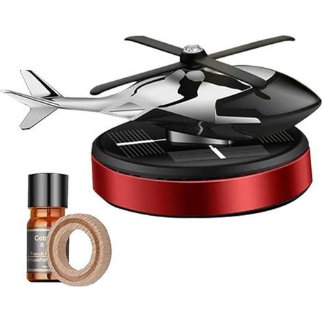 Diffuseur De Parfum Pour Hélicoptère à énergie Solaire, Désodorisant à énergie Solaire En Forme D'hélicoptère, Décoration D'aromathé (1/5)