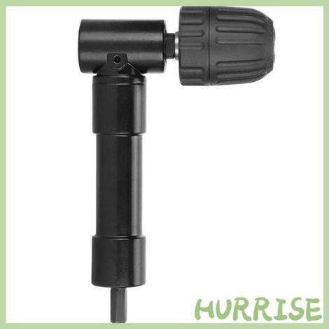 Garosa fixation de perceuse à angle droit Adaptateur de Perceuse à Angle Droit de 90 Degrés, Outil de Mandrin piscine controle (1/4)