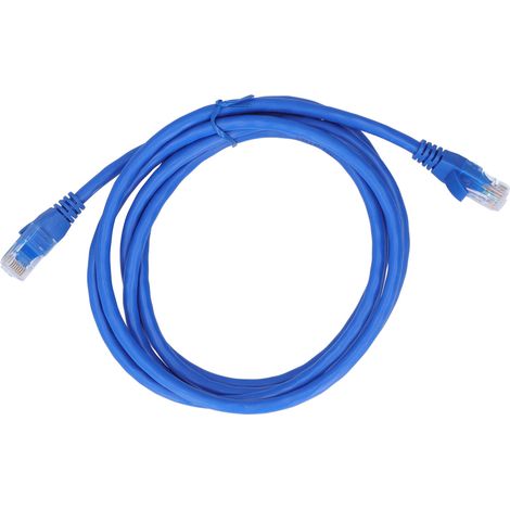 Câble Ethernet Cat6 Kilomega 8 conducteurs à paires torsadées non blindées, câble réseau Internet, 15 m / 49,2 pi, 1 pièce (1/5)