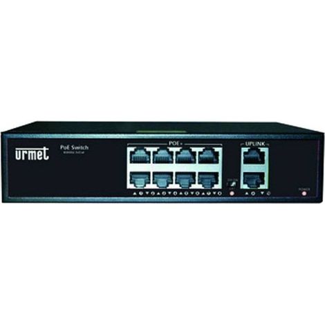 Grothe PoE-Switch SWI 3000/402, Edge Serie, 8+2 Ports, Desktop