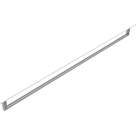 Porte-serviettes NORM 125cm, chromé (1/2)