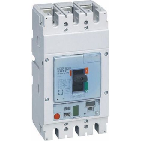 Disjoncteur électronique S1 DPX³630 pouvoir de coupure 36kA 400V - 3P - 500A - LEGRAND