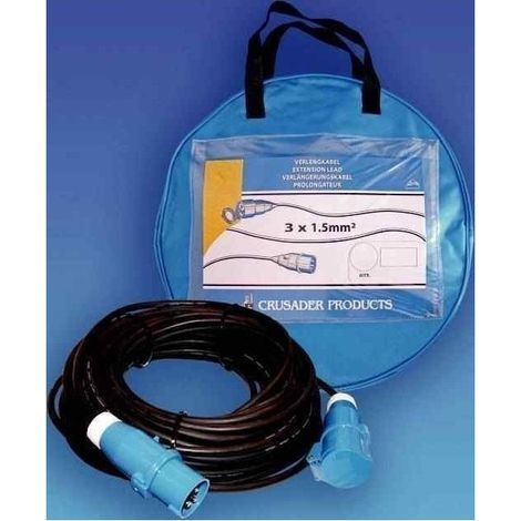 Prolongateur Néoprène de 25 m (3x1.5 mm²) pour caravane et camping car
