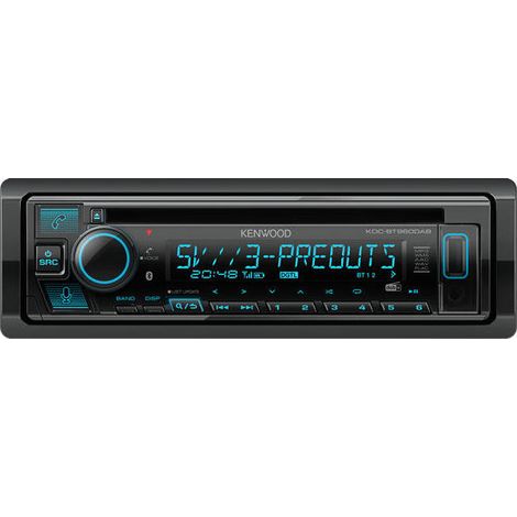Kenwood Electronics KDC-BT960DAB Negro 2000 W Bluetooth (1/2)