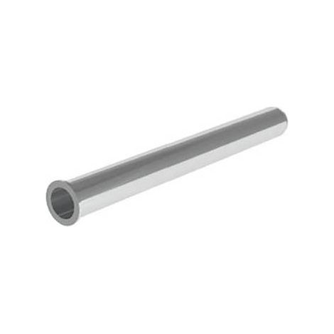 TUYAU AVEC CARTELLE EN ACIER INOXYDABLE Dimensions : D. 32 X 200 mm