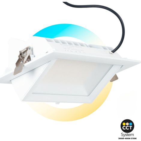 Downlight LED Rectangular Orientable CCT 60W  - 100° Driver (1/5)