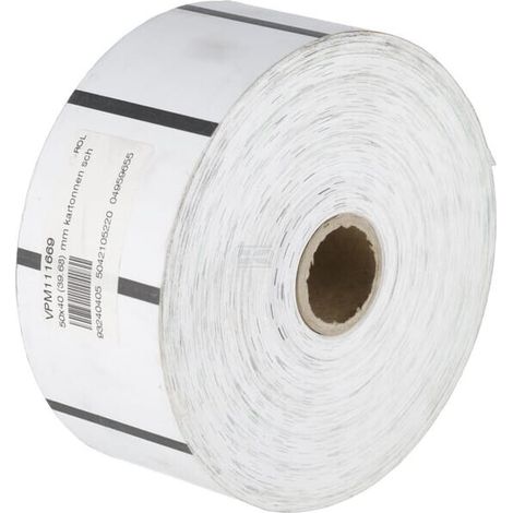 Etiqueta de estanter铆a de cart贸n 50x40 (39,68) mm para ZEBRA ZD421T UNBRANDED VPM111669