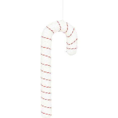 Decorazione di zucchero d orzo h50 cm 20 led bianchi caldi alimentati a batteria - Feeric lights & christmas (1/3)