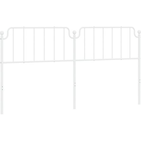 Tête de lit,Panneau décoratif métal blanc 200 cm CFW9013256 (1/5)