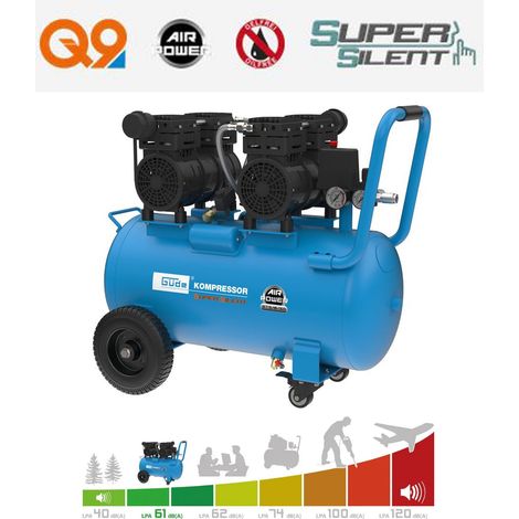 Güde Kompressor Airpower 275/8/50 SILENT ölfrei 230V 50L Kolbenkompressor (1/6)