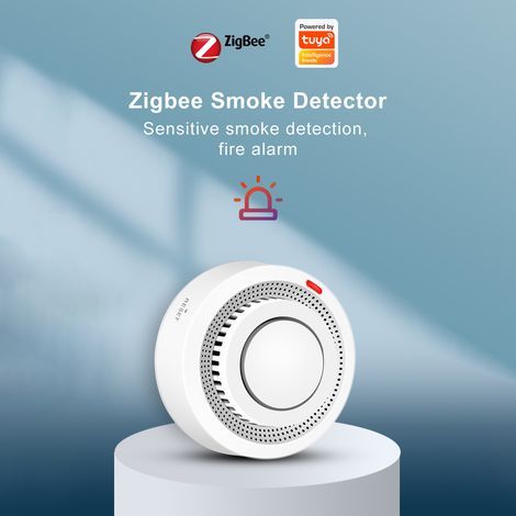 Smoke detector, TUYA app, Push Massage sensor, highly sensitive fire alarm, for home systems (1/5)