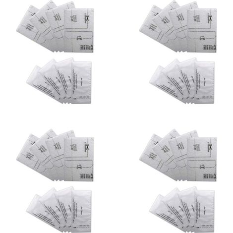 Filtro purificador de aire 6713110 para aspiradora de alfombras con filtro purificador de aire 3944711, paquete de 32 unidades. (1/4)