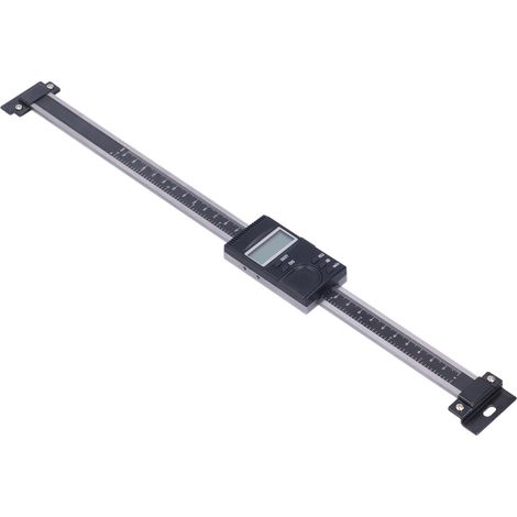 Pied à coulisse vertical numérique IP45 étanche avec écran LCD, règle linéaire pour fraiseuse, 0‑300mm / 0‑11.8in (1/5)