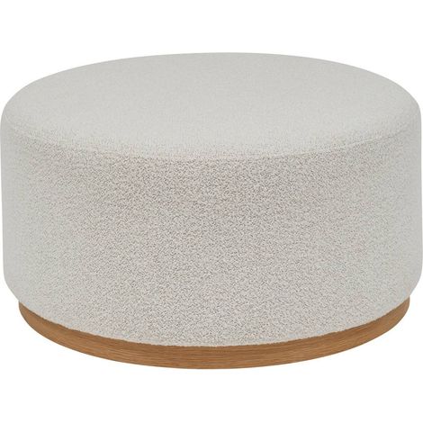 Pouf nesky xl bianco - Atmosphera créateur d'intérieur