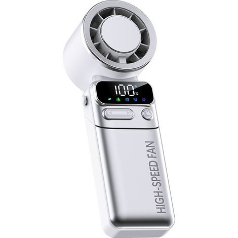 Ventilateur portable miniature à suspendre au col de l'utérus, idéal pour les dortoirs et les cadeaux. (1/5)