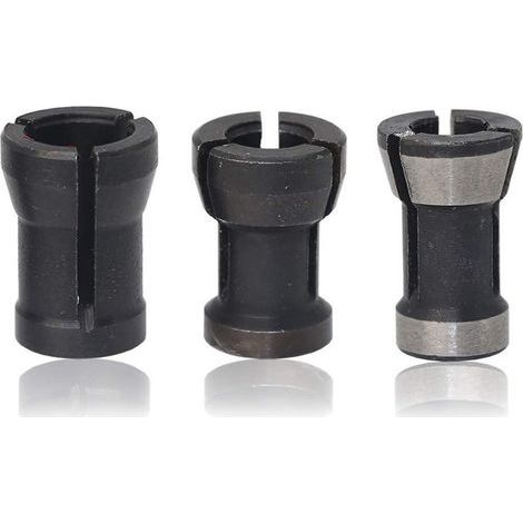Adaptador de cabezal de mandril de pinza de 3 piezas, abrazadera, accesorios de grabado de alta calidad para taladros y máquinas de grabado. (1/5)