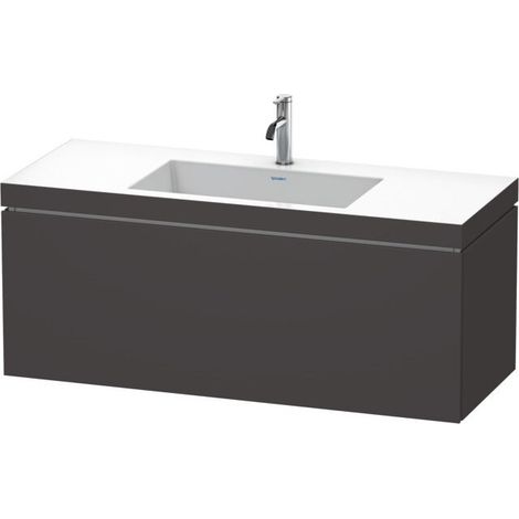 DURAVIT LC6919O8080 WTU L-Cube avec Vero Air 500x1200x480mm