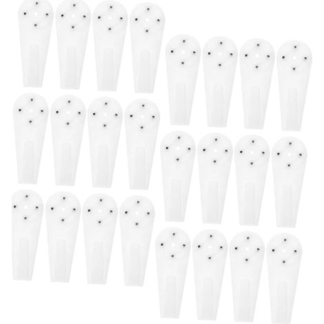Crochets Invisibles pour Cadre Photo, Clous Muraux sans Trace, 50 Pièces (1/5)