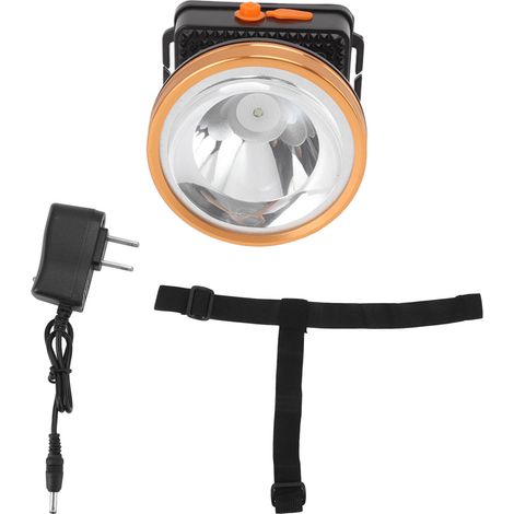 Lampe frontale LED rechargeable haute luminosité pour pêche nocturne et activités extérieures, 100V‑240V. (1/5)