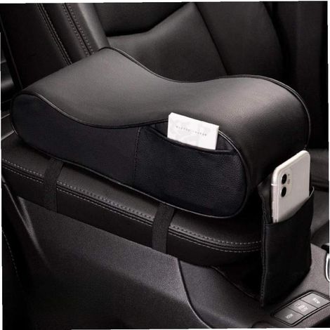 Coussin relevable pour accoudoir central de voiture, coussin de siège universel en mousse à mémoire de forme pour voiture