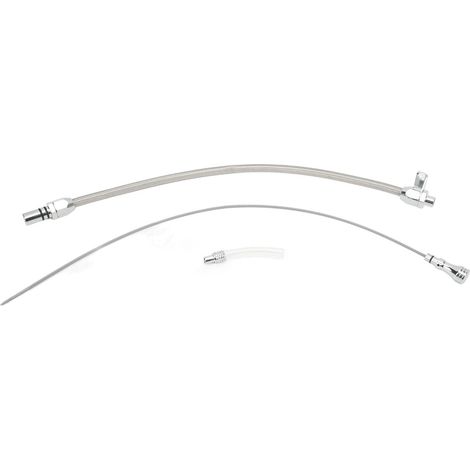 Jauge de niveau d'huile de boîte de vitesses en métal, sonde de contrôle de liquide de transmission de remplacement pour Chevy 4L60E, indicateur de remplissage (1/5)