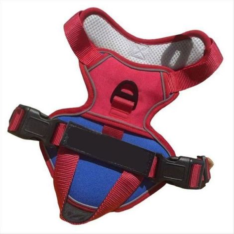 Gilet pour Chien Harnais Anti-Traction Gilet Travail pour Animaux Compagnie Gilet Poitrine Réglable Service Réfléchissant pour (1/5)