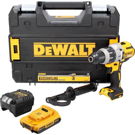 DeWalt DCD 996 18 V Trapano avvitatore a percussione a batteria in valigetta TSTAK + 1x Batteria 2,0 Ah + Caricatore
