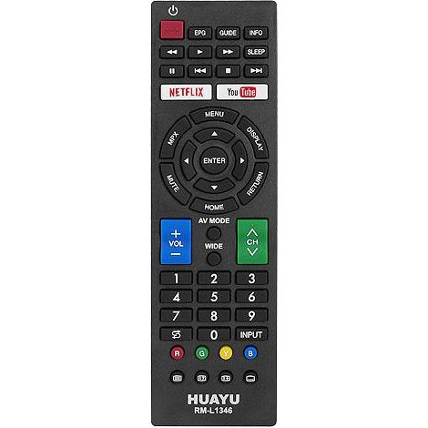 TV-Fernbedienung SHARP RM-L1346 NETFLIX YOUTUBE (LXP1346)