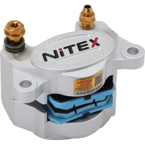 Étrier Brembo à quatre pistons opposés, grand diamètre de fixation 84 mm, compatible avec les motos et véhicules électriques kit de mise à niveau universel pour pompe de frein à disque avant et arriè (1/3)