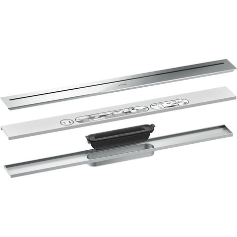 HG Fertigset AXOR Drain Duschrinne 700mm chrom (1/2)
