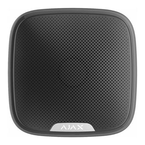 Ajax Cover sirena Streetsiren da esterno nera Dummybox - 12326