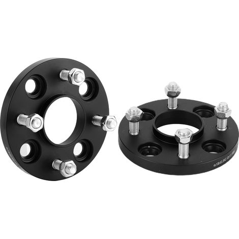 2 entretoises de roue/jeu, adaptateur de roue à centrage sur moyeu, entraxe 4x108 mm, alésage 63,3 mm, compatibles avec Ford Fiesta/Focus/Mondeo RS ST