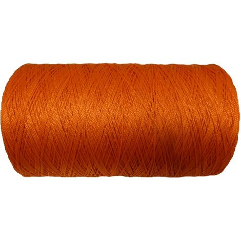 Ficelle à aiguiller polyester - 1.5 mm x 2400 m - orange - CORDERIES TOURNONAISES