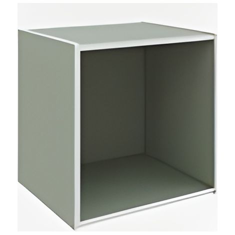 CUBO 35X29X35 CM VERDE