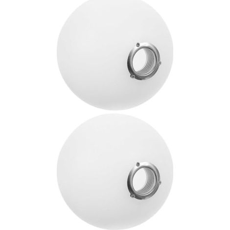 Abat-Jour Globe en Verre Incassable G9 100 MM Lot de 2 Éclairage pour Lustre Applique Murale Lampadaire Sécurisé Solide (1/5)