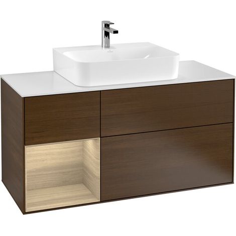 Villeroy & Boch G161PCGN Meuble sous-lavabo Finion G16 (1/2)