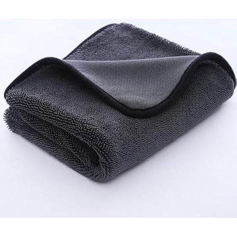 Serviette de douche XXL sèche-rapide 60 x 40 cm, linge anti-goutte pour salle de bain (1 pièce)