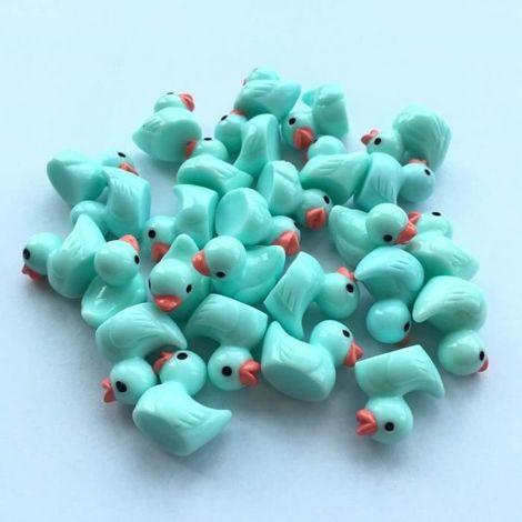Lot de 20 Figurines Miniatures vivantes pour la Maison, Les Canards Jaunes, Les Figurines Miniatures pour la décoration de Pâques (1/2)