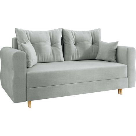 Sofá cama Veldala 100, Manila 14, Almacenaje, 0, 85x167x77cm