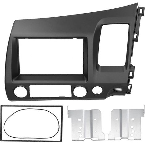 2-DIN-Stereo-Radioblende mit DVD-Audio und Navigationssystem, grau, für Honda Civic 2006–2011, Rechtslenker (1/5)