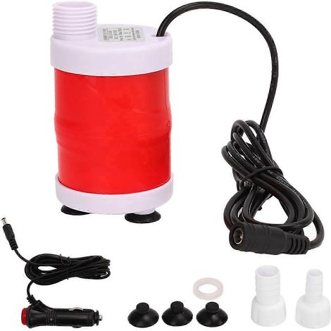 Pompe à eau submersible, étanche, à haut débit, 700 litres/heure, 20 watts, 12 volts CC, compatible avec les camping-cars et les appareils électroménagers. (1/5)